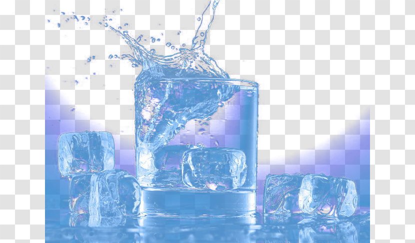 Mineral Water Liquid Bottled Computer Wallpaper - Bottle - Ice Transparent PNG