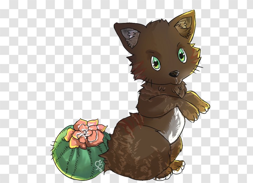 Cat Mammal Dog Carnivora Canidae - Mythical Creature - Watercolor Cactus Transparent PNG