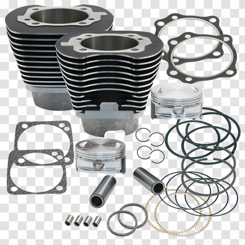 Piston Ring Engine S&S Cycle Bore - Powder Coating - PISTON Transparent PNG