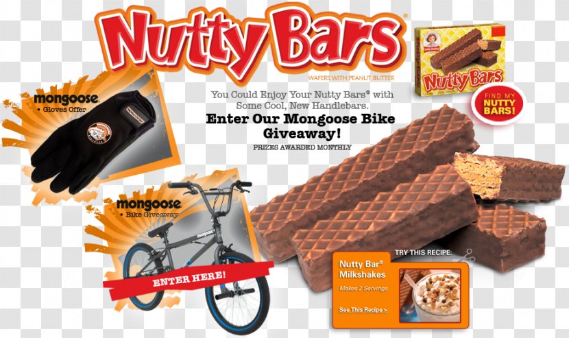 Nutty Bars Wafer Little Debbie McKee Foods - Brand - American Spirit Japan Transparent PNG