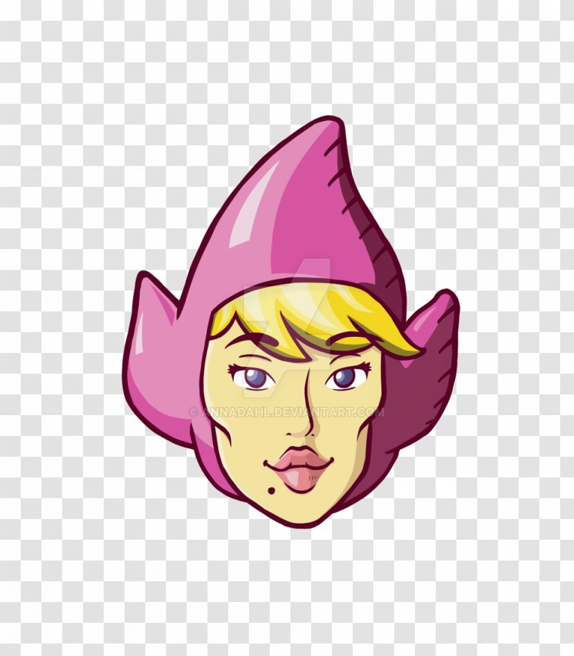 Freshly-Picked Tingle's Rosy Rupeeland The Legend Of Zelda: Wind Waker A Link To Past Fan Art - Cheek - Head Transparent PNG