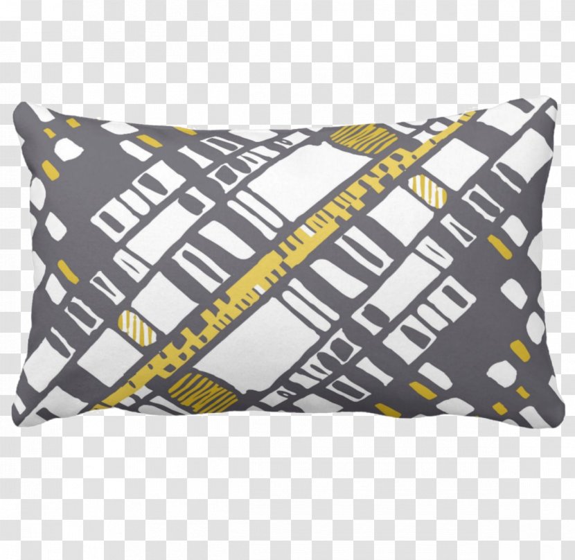 Throw Pillows Cushion Yellow Textile - Rectangle - Drop Transparent PNG
