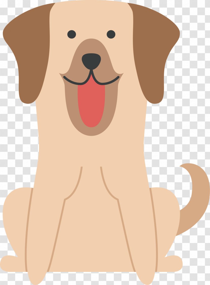 Puppy Dog Breed Retriever Sporting Group - Yellow Cartoon Transparent PNG