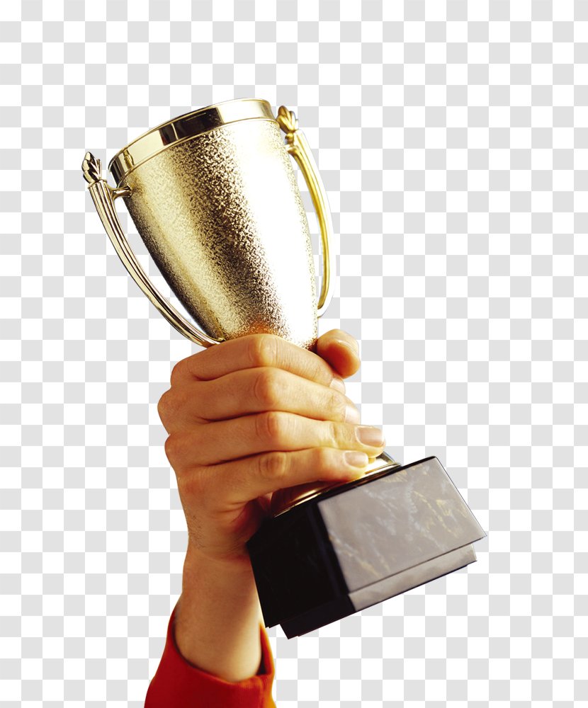 Stock Photography Trophy Award Competition - Innovation - Holding A Transparent PNG
