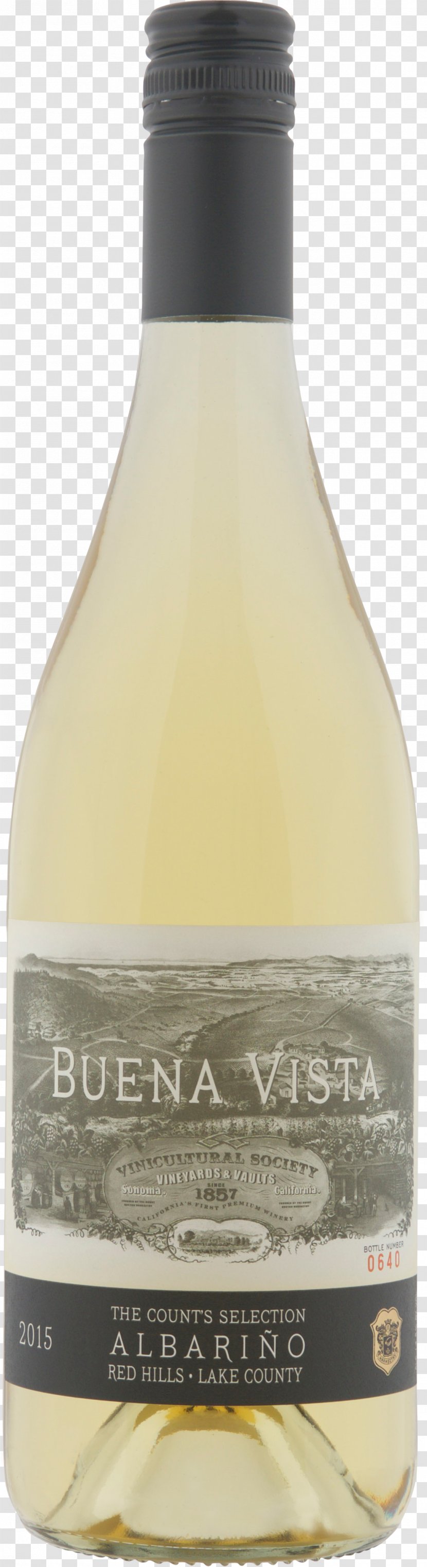 Buena Vista Winery White Wine Sparkling Chardonnay - Drink Transparent PNG
