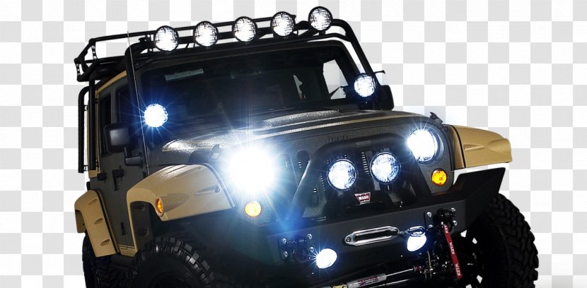 Motor Vehicle Tires Car Jeep Bumper Wheel - Roof Rack Transparent PNG
