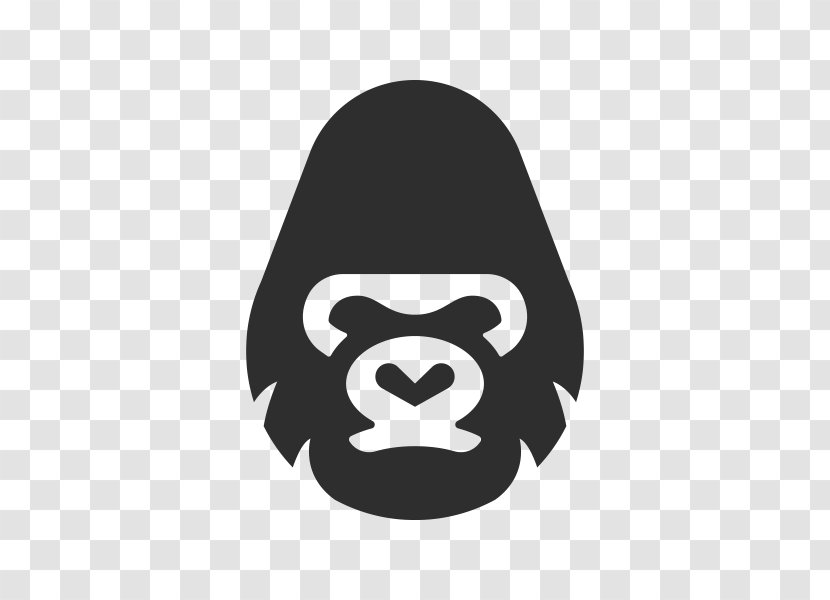 Gorilla Logo Transparent PNG