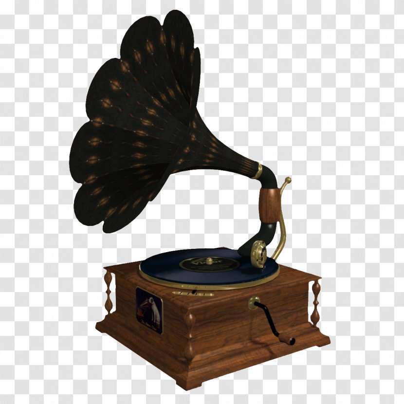 Jukebox TurboSquid Phonograph Autodesk 3ds Max - Watercolor - Retro Trumpet Transparent PNG