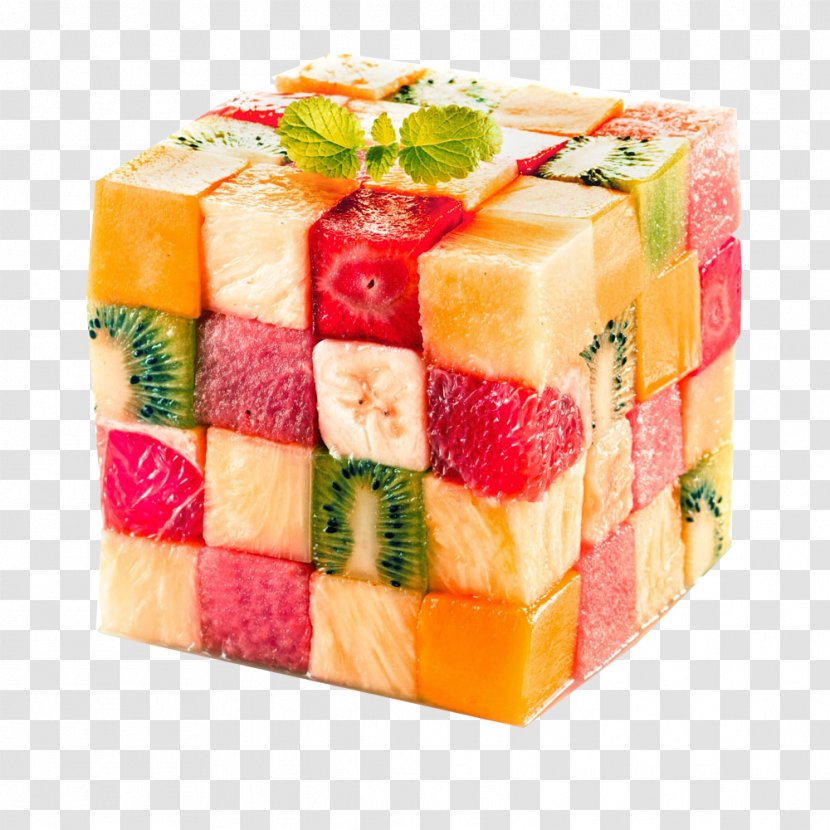 Juice Fruit Salad Cube Tropical - Food Transparent PNG