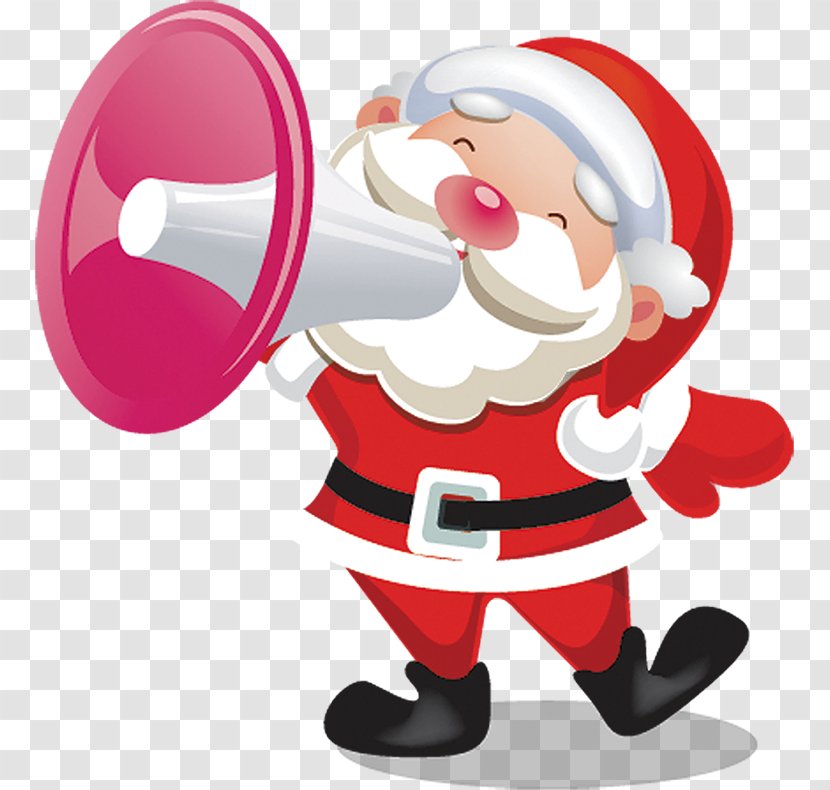 Santa Claus Christmas Icon - Fictional Character Transparent PNG