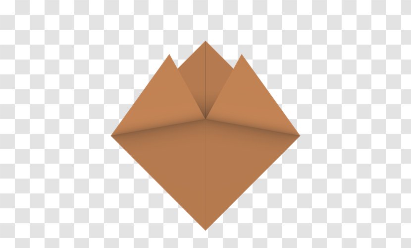 Angle Diagonal Paper Origami Square - Triangle - Dog Transparent PNG