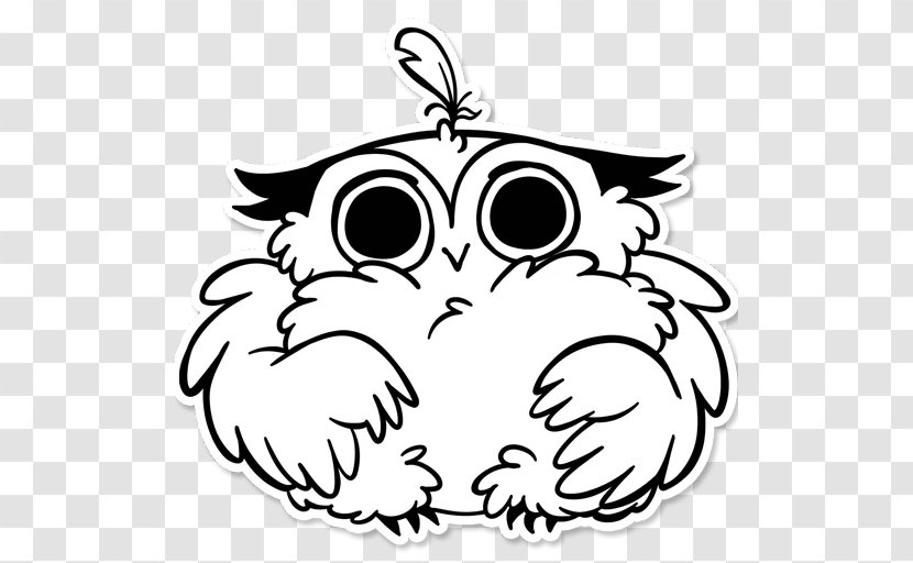 Tawny Owl Whiskers Telegram - Beak Transparent PNG