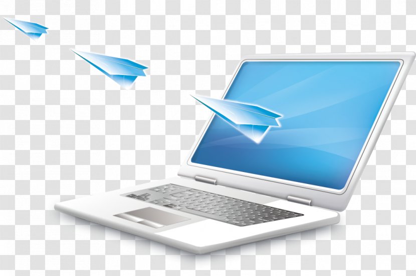 Paper Airplane Computer - Personal - Vector Graphics Transparent PNG
