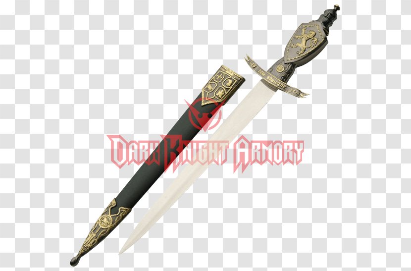 Crusades Middle Ages Knife Dagger Sword Transparent PNG