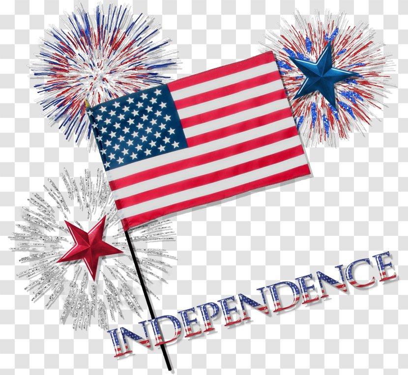 Independence Day Flag Of The United States Declaration Digital Scrapbooking - Fireworks - Patriotism Transparent PNG