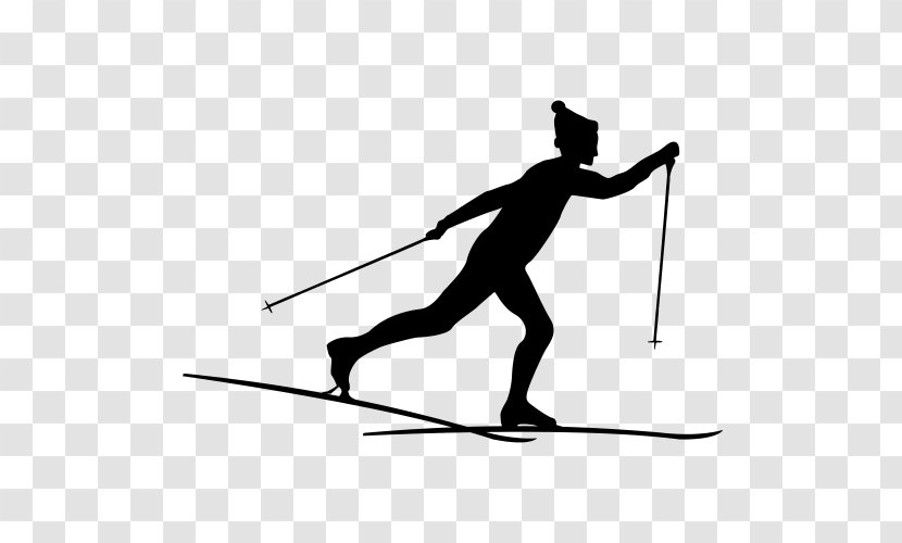 Ski Poles T-shirt Cross-country Skiing - Recreation Transparent PNG