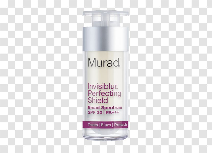 Murad Invisiblur Perfecting Shield Sunscreen Factor De Protección Solar Environmental Essential-C Day Moisture Age Reform Refreshing Cleanser - Lotion - Sheld Transparent PNG
