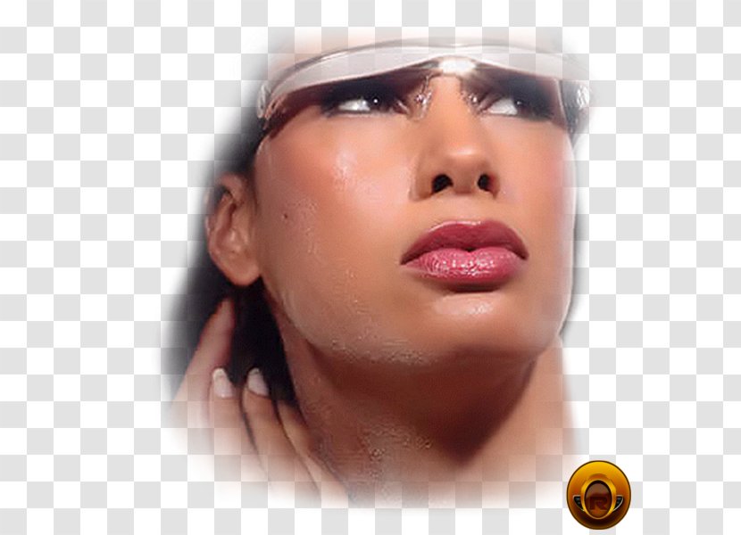 Woman Sunglasses Nose - Neck Transparent PNG
