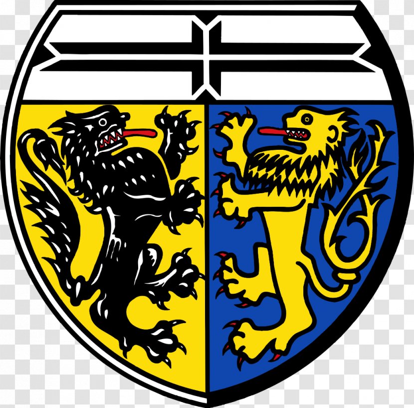 Viersen Krefeld Rhein-Kreis Neuss Kempen Coat Of Arms - Yellow - Districts Germany Transparent PNG