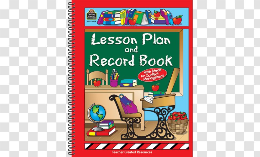 Lesson Plan & Record Book Teacher - Chalkboard Brights And Transparent PNG