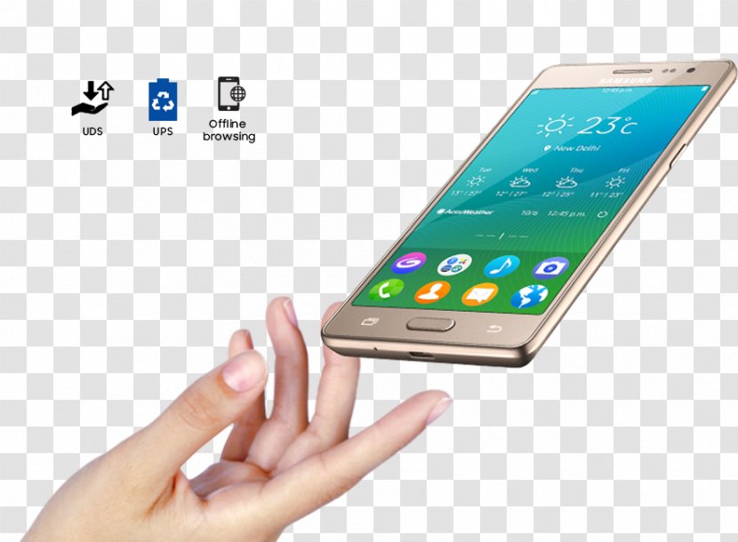 Smartphone Feature Phone Samsung Z3 Z4 Tizen - Multimedia Transparent PNG