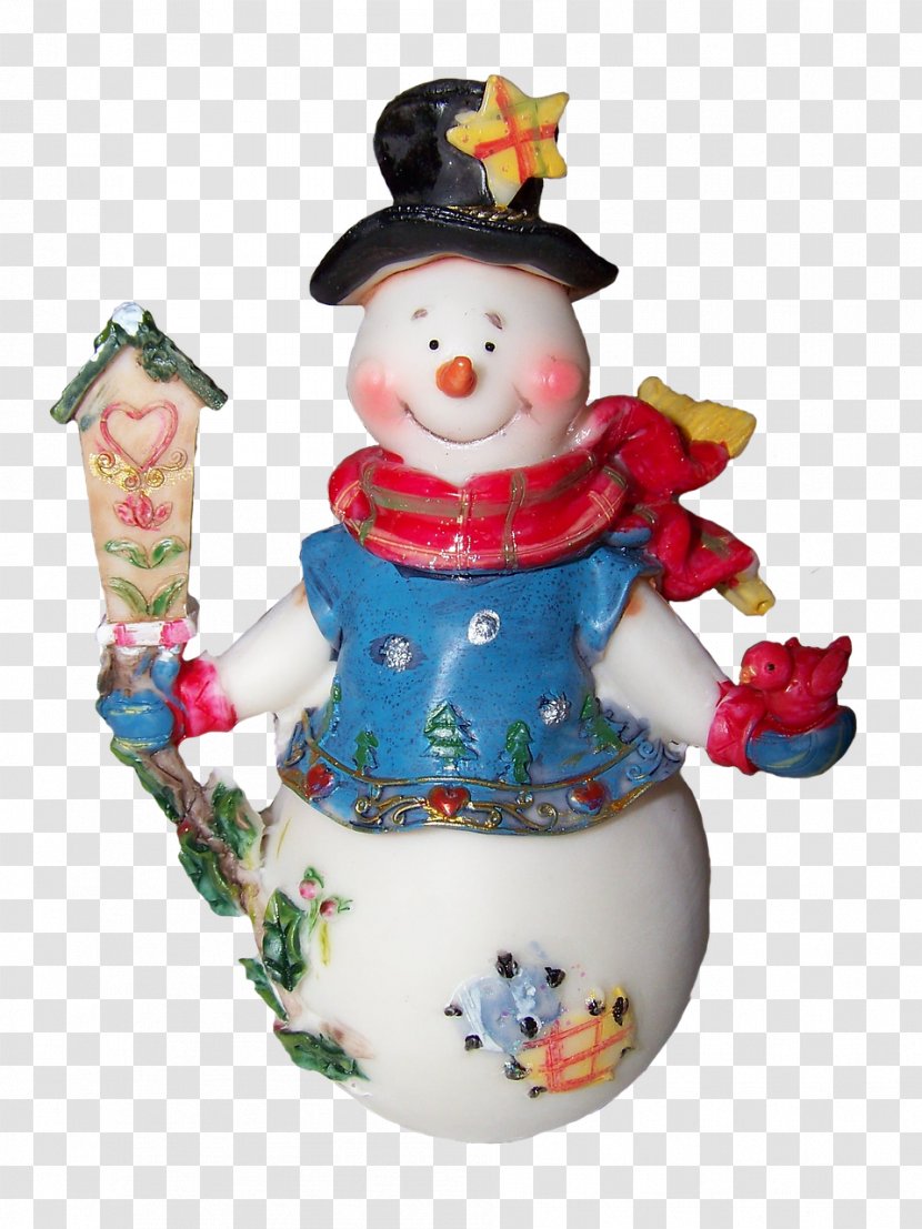 Christmas Ornament Snowman Advent - Figurine - Craft Physical Map Transparent PNG