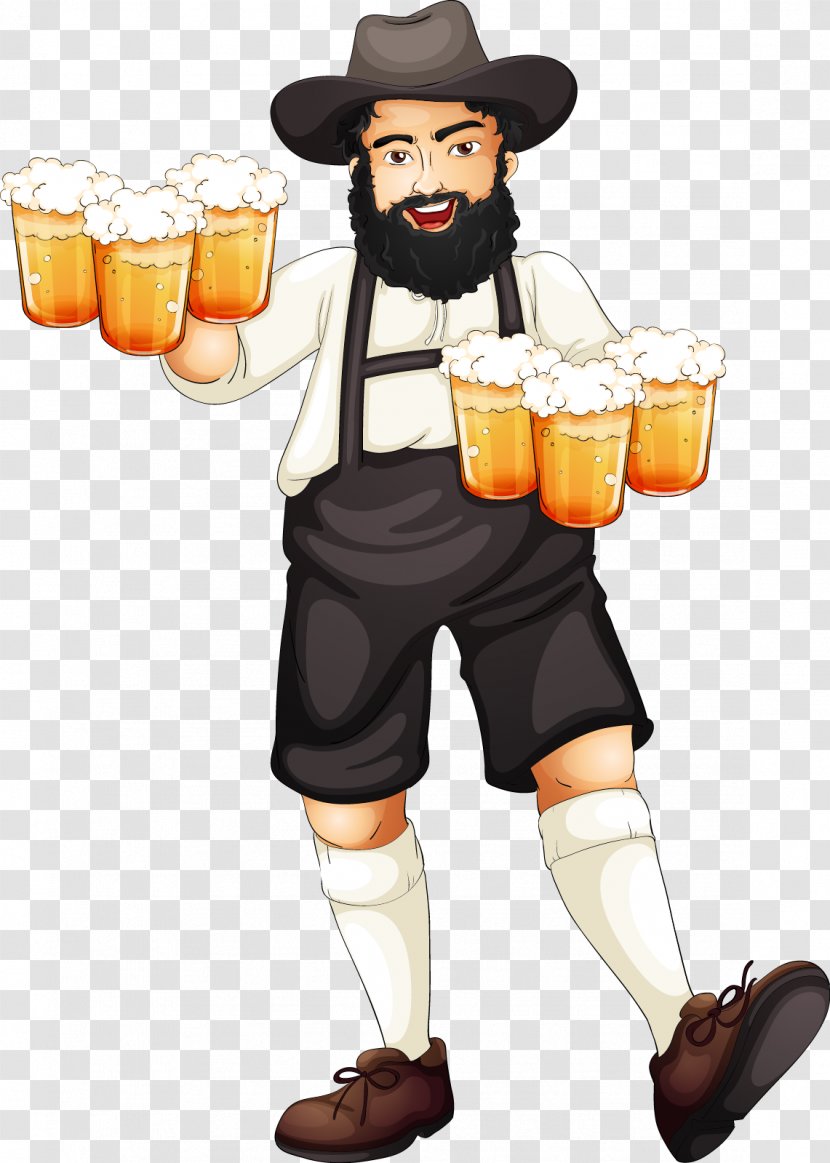 Oktoberfest Munich Royalty-free Stock Photography - Cartoon - Beer Character Transparent PNG