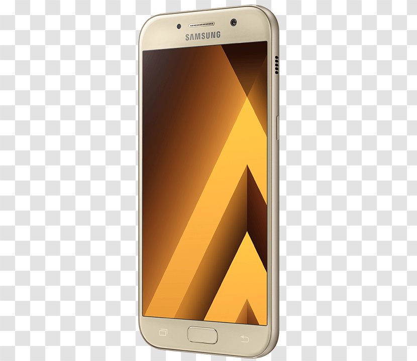 Samsung Galaxy A5 (2016) A7 (2017) J3 Gold Sand - Portable Communications Device Transparent PNG