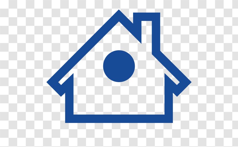 Clip Art - Triangle - Blue House Transparent PNG
