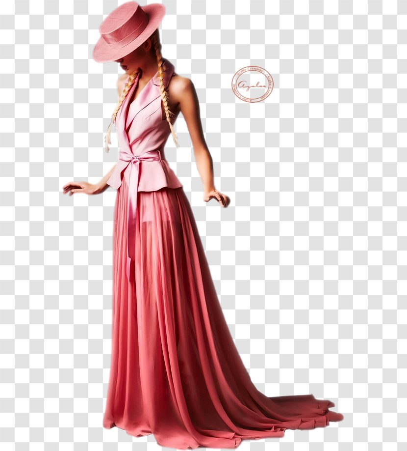 Gown Cocktail Dress Fashion - Cartoon Transparent PNG