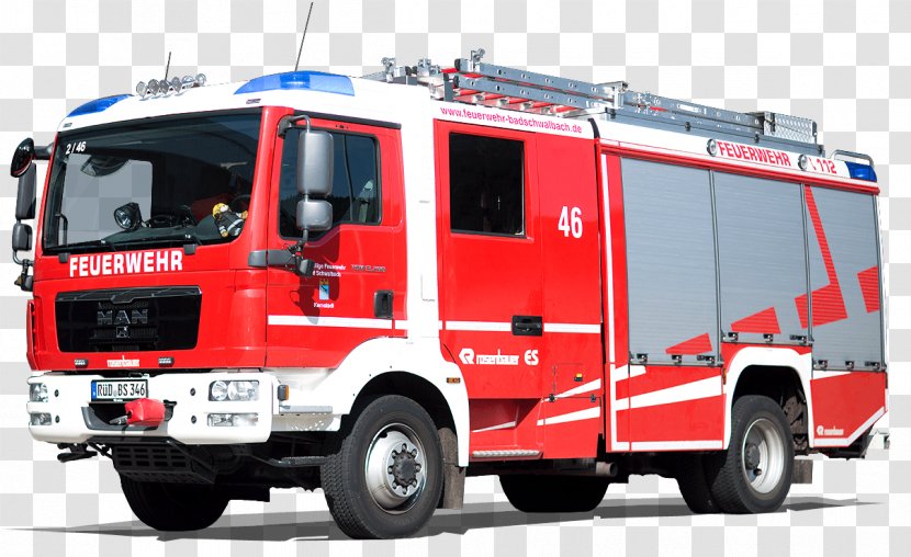 Bad Schwalbach Volunteer Fire Department Firefighter Hilfeleistungslöschgruppenfahrzeug - Truck Transparent PNG