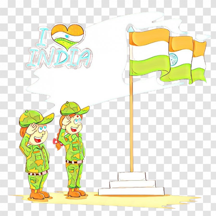 Indian Independence Day Flag Of India Image Republic - Salute - Patriotism Transparent PNG