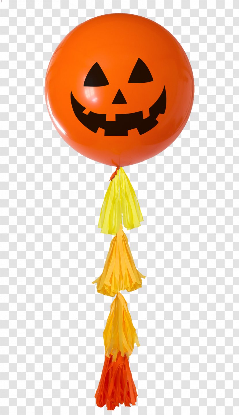 Message Jack-o'-lantern Toy Balloon Fireball Cinnamon Whisky Flower - Orange - Trick Or Treath Transparent PNG