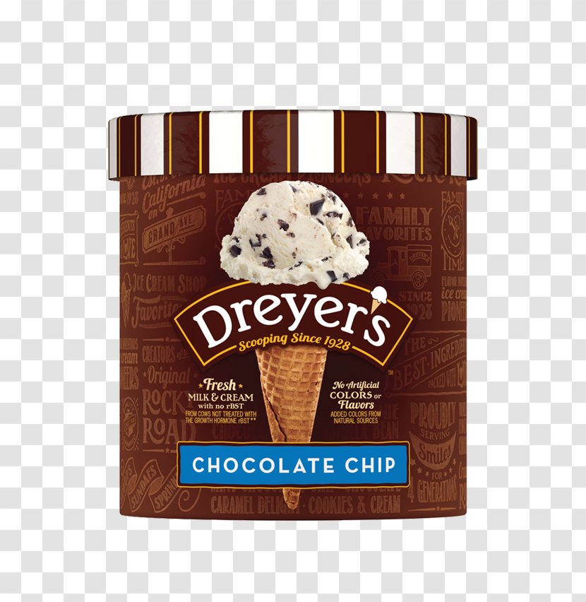 Dreyer's Grand Ice Cream Fudge - Vanilla Transparent PNG