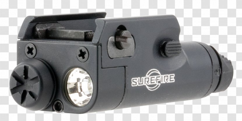 Flashlight SureFire X400-A-GN Ultra LED Weaponlight With Green Aiming Laser Sight Gun Lights - Sure Fire Flashlights Transparent PNG