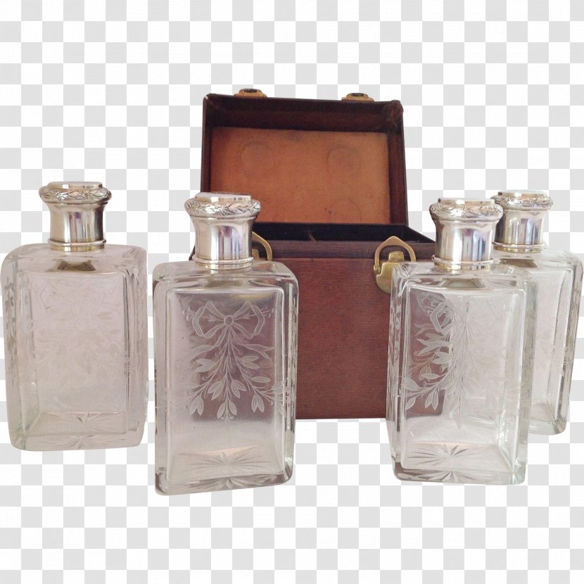 Glass Bottle Rectangle Perfume Transparent PNG