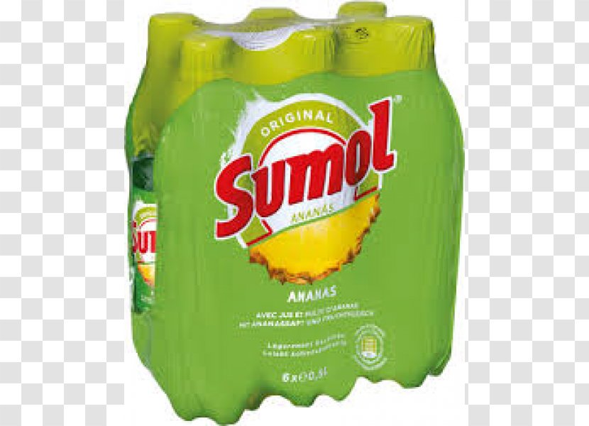 Fizzy Drinks Sumol + Compal Pineapple Portugal Transparent PNG