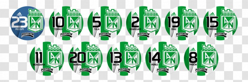 Medellín Atlético Nacional Logo Brand - Green - Design Transparent PNG