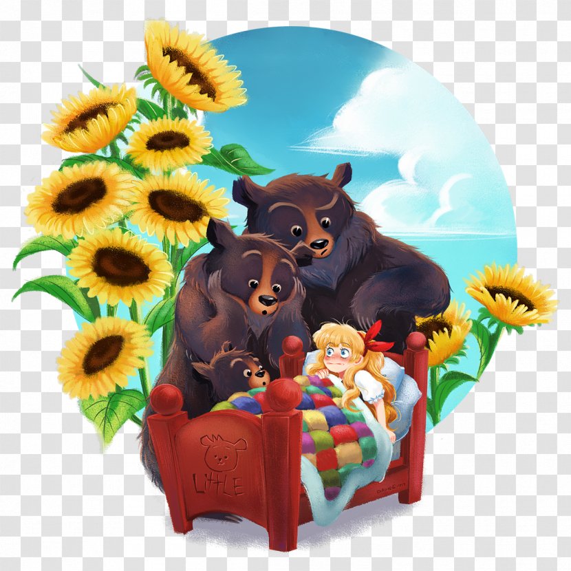Goldilocks And The Three Bears Children's Literature Poetry - Tree - Bear Transparent PNG