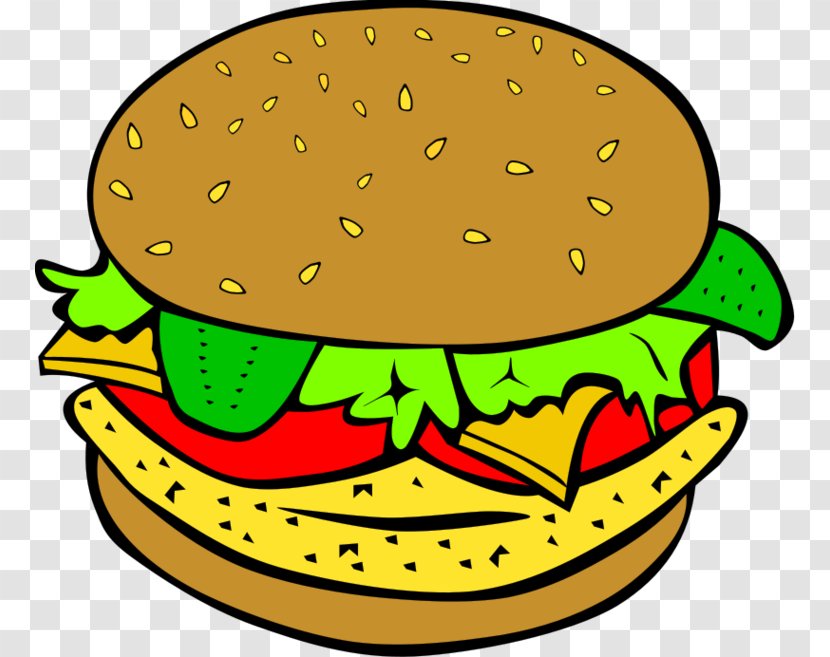 Hamburger Fast Food French Fries Hot Dog Cheeseburger - Junk - Nutritious Cliparts Transparent PNG
