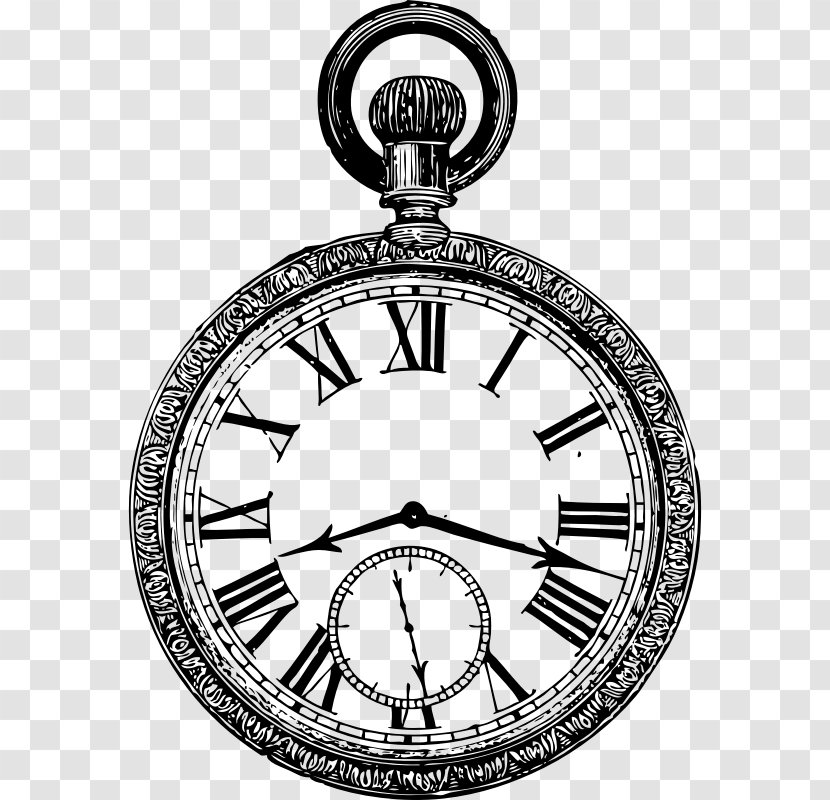 Pocket Watch Drawing White Rabbit - Fashion Accessory Transparent PNG