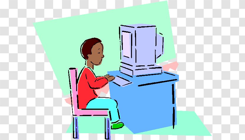 Computer Child Clip Art Transparent PNG