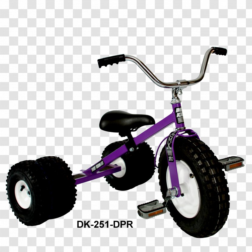 Motorized Tricycle Bicycle Child Scooter - Electric Trike Transparent PNG