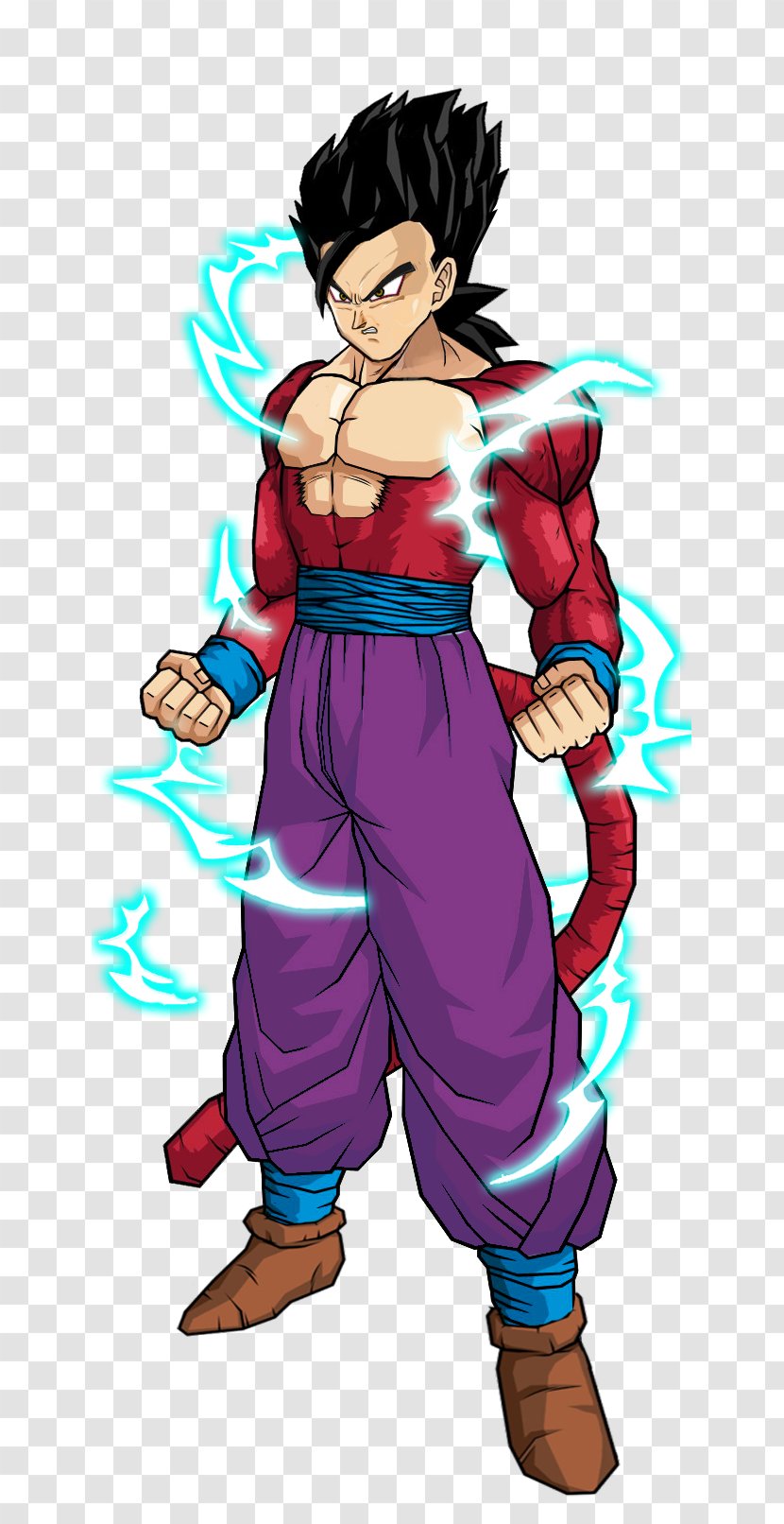 Gohan Goku Trunks Majin Buu Dragon Ball Xenoverse - Frame Transparent PNG