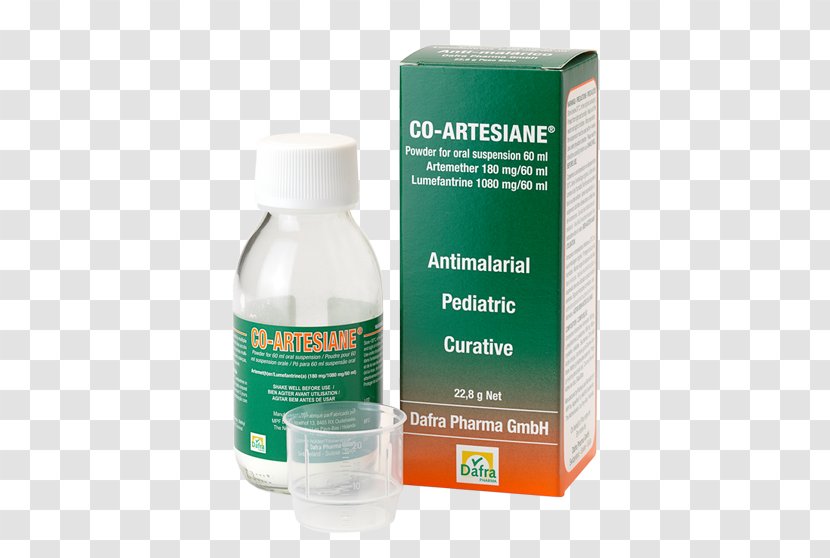 Therapy Artemisinin Liquid Artemether/lumefantrine Syrup - Pediatrics - Antimalarial Medication Transparent PNG