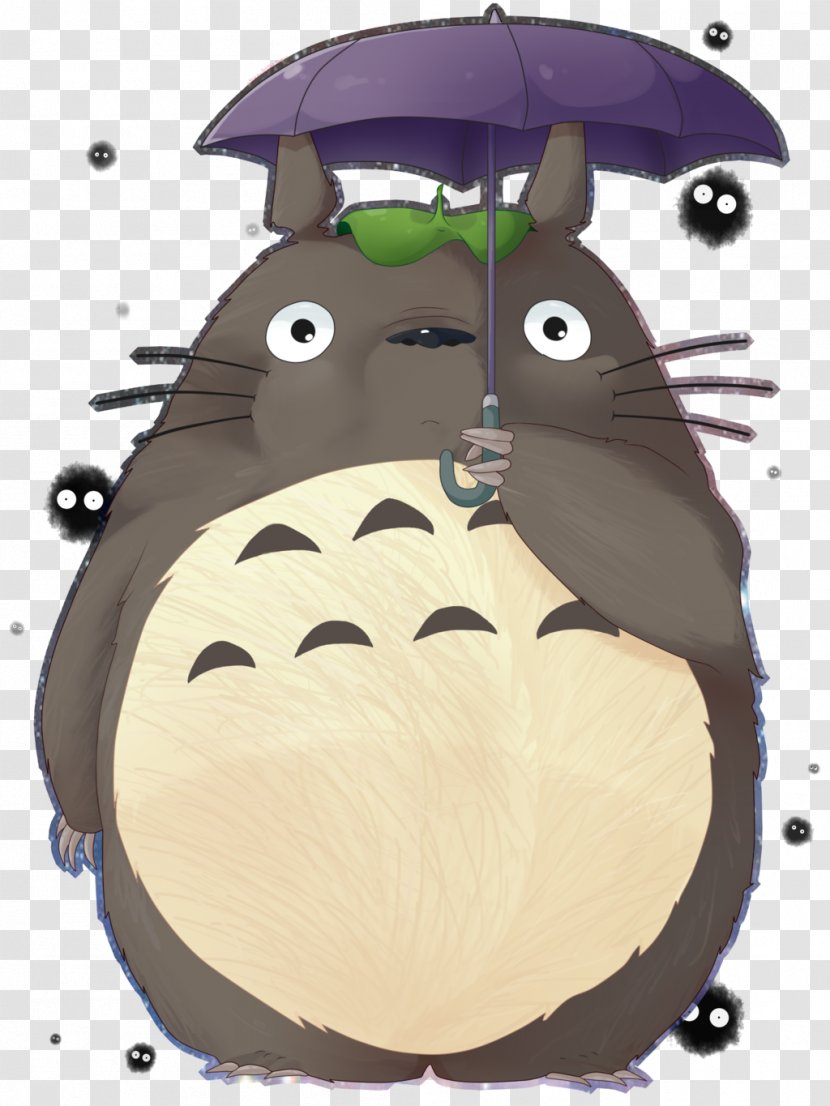 Drawing Cat Digital Art DeviantArt - Silhouette - Totoro Transparent PNG