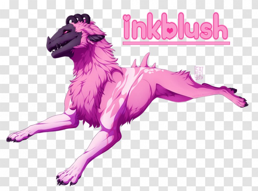 Dog Horse Pink M - Purple Transparent PNG