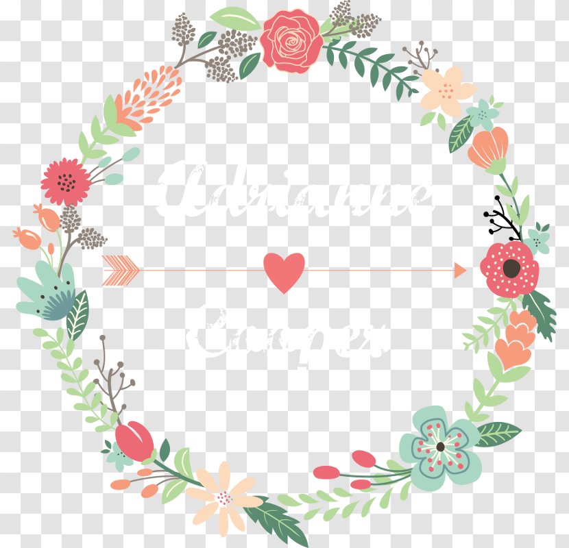 Flower Wreath Floral Design Clip Art Transparent PNG