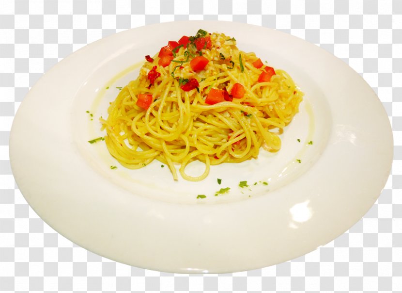 Spaghetti Aglio E Olio Alla Puttanesca Carbonara Taglierini Bigoli - Noodle - Pici Transparent PNG