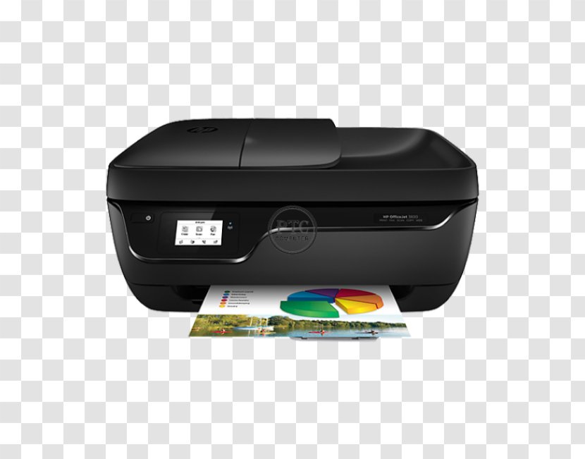 Hewlett-Packard HP Officejet 3830 Multi-function Printer Inkjet Printing - Output Device - Hewlett-packard Transparent PNG